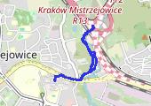 Trasa z dnia 2014-10-23 18:09 - mapa trasy gps - spacer