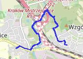 Trasa z dnia 2014-10-25 13:46 - mapa trasy gps - spacer