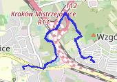 Trasa z dnia 2014-10-25 16:01 - mapa trasy gps - spacer