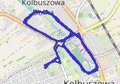Trasa z dnia 2014-11-26 17:42 - mapa trasy gps - bieganie