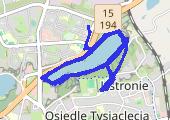Trasa z dnia 2014-11-28 08:17 - mapa trasy gps - nordic walking
