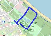 Trasa z dnia 2014-11-29 09:35 - mapa trasy gps - bieganie
