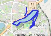 Trasa z dnia 2014-11-29 11:06 - mapa trasy gps - nordic walking