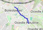 Trasa z dnia 2014-11-30 10:33 - mapa trasy gps - marsz