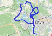 Trasa z dnia 2014-11-30 11:02 - mapa trasy gps - rower górski