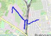 Trasa z dnia 2014-11-30 12:18 - mapa trasy gps - marsz
