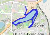 Trasa z dnia 2014-11-01 07:53 - mapa trasy gps - nordic walking