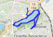 Trasa z dnia 2014-11-09 09:01 - mapa trasy gps - nordic walking