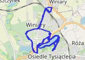 Trasa z dnia 2014-12-01 17:19 - mapa trasy gps - nordic walking