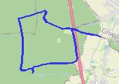 Trasa z dnia 2014-11-30 11:40 - mapa trasy gps - marsz
