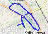 Trasa z dnia 2014-12-04 18:14 - mapa trasy gps - bieganie