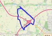 Trasa z dnia 2014-12-04 21:40 - mapa trasy gps - bieganie