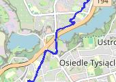 Trasa z dnia 2014-12-05 06:46 - mapa trasy gps - rower górski