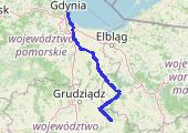 Trasa z dnia 2014-12-05 08:49 - mapa trasy gps - inna