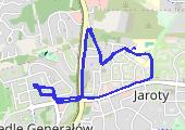 Trasa z dnia 2014-12-05 17:10 - mapa trasy gps - bieganie