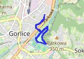 Trasa z dnia 2014-12-05 19:40 - mapa trasy gps - bieganie