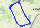Trasa z dnia 2014-12-06 17:48 366 MARATONÓW R.Kałaczyński-bicie rekordu Guinessa - mapa trasy gps - bieganie