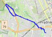 Trasa z dnia 2014-12-07 12:45 - mapa trasy gps - bieganie