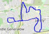 Trasa z dnia 2014-12-08 18:26 - mapa trasy gps - bieganie