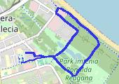 Trasa z dnia 2014-12-08 19:50 - mapa trasy gps - bieganie