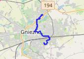 Trasa z dnia 2014-12-08 13:23 - mapa trasy gps - rower górski