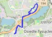 Trasa z dnia 2014-12-09 08:04 - mapa trasy gps - rower górski