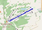 Trasa z dnia 2014-12-06 09:52 - mapa trasy gps - snowboard