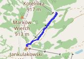 Trasa z dnia 2014-12-06 10:17 - mapa trasy gps - snowboard