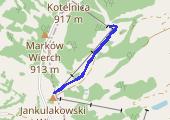 Trasa z dnia 2014-12-06 11:54 - mapa trasy gps - snowboard
