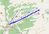 Trasa z dnia 2014-12-06 12:05 - mapa trasy gps - snowboard