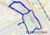 Trasa z dnia 2014-12-10 18:45 - mapa trasy gps - bieganie