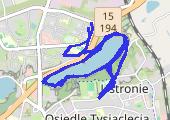 Trasa z dnia 2014-12-11 09:07 - mapa trasy gps - nordic walking