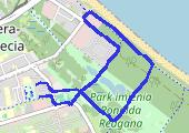 Trasa z dnia 2014-12-11 19:41 - mapa trasy gps - bieganie