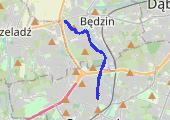 Trasa z dnia 2014-12-13 08:00 - mapa trasy gps - rower górski