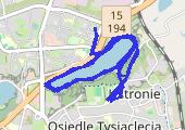 Trasa z dnia 2014-12-13 10:33 - mapa trasy gps - nordic walking