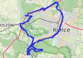 Trasa z dnia 2014-12-14 14:40 - mapa trasy gps - rower trekkingowy
