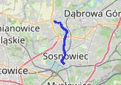 Trasa z dnia 2014-12-15 08:36 - mapa trasy gps - rower górski