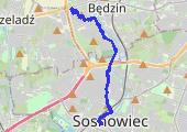 Trasa z dnia 2014-12-15 16:36 - mapa trasy gps - rower górski