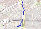 Trasa z dnia 2014-12-03 19:42 - mapa trasy gps - spacer