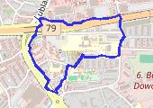 Trasa z dnia 2014-12-17 12:32 - mapa trasy gps - spacer