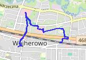 Trasa z dnia 2014-12-18 17:24 - mapa trasy gps - spacer