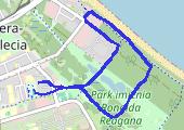 Trasa z dnia 2014-12-18 19:35 - mapa trasy gps - bieganie