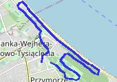 Trasa z dnia 2014-12-25 07:45 - mapa trasy gps - bieganie