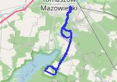 Pod bigosik - mapa trasy gps - rower górski