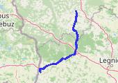 Trasa z dnia 2012-12-09 17:31 - mapa trasy gps - samochód