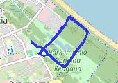 Trasa z dnia 2014-12-27 09:39 - mapa trasy gps - bieganie