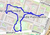 Trasa z dnia 2014-12-27 19:32 - mapa trasy gps - spacer