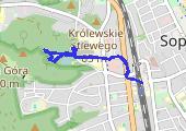 Trasa z dnia 2014-12-28 09:52 - mapa trasy gps - spacer