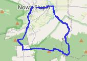Nowa Słupia - Pasmo Jeleniowskie - Nowa Słupia - mapa trasy gps - marsz