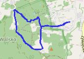 Trasa z dnia 2014-12-31 13:07 - mapa trasy gps - spacer